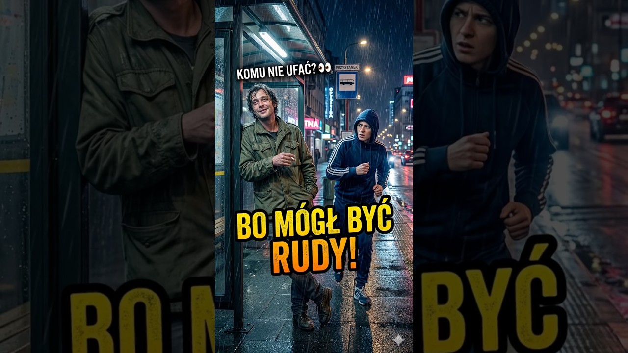 Teoria zaufania na deszczowym przystanku! 😂