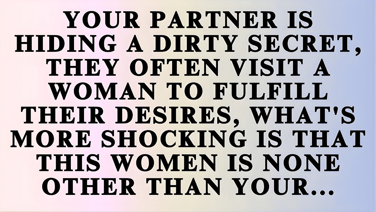 YOUR PERSON IS HIDING A DIRTY SECRET THEY OFTEN VISIT A WOMAN TO FULFILL THEIR... | JESUS SAY |