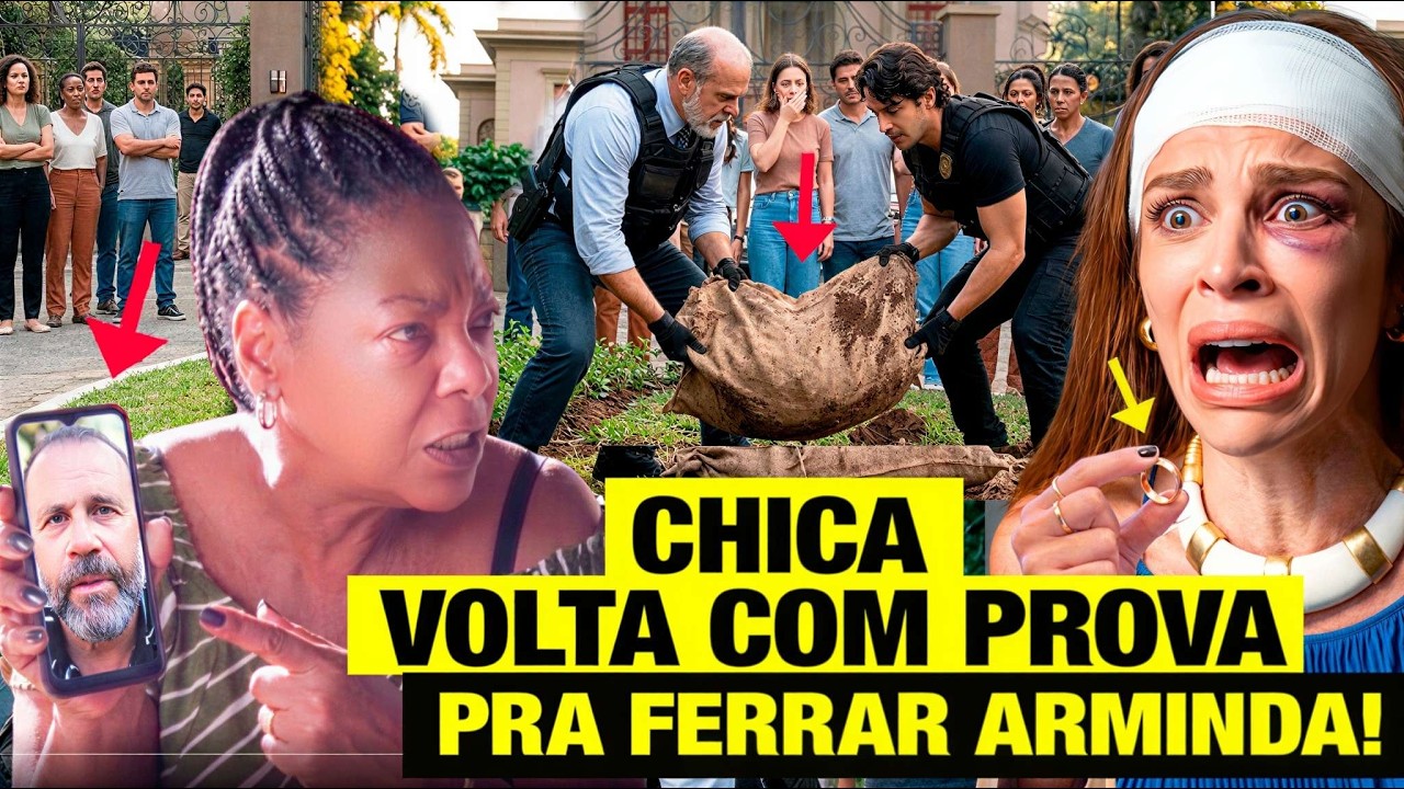 TR&Ecirc;S GRA&Ccedil;AS CAPITULO DE QUINTA - 16/04 - CHICA ACHA PROVA CONTRA ARMINDA 3 GRA&Ccedil;AS tudo Hoje! AO VIVO