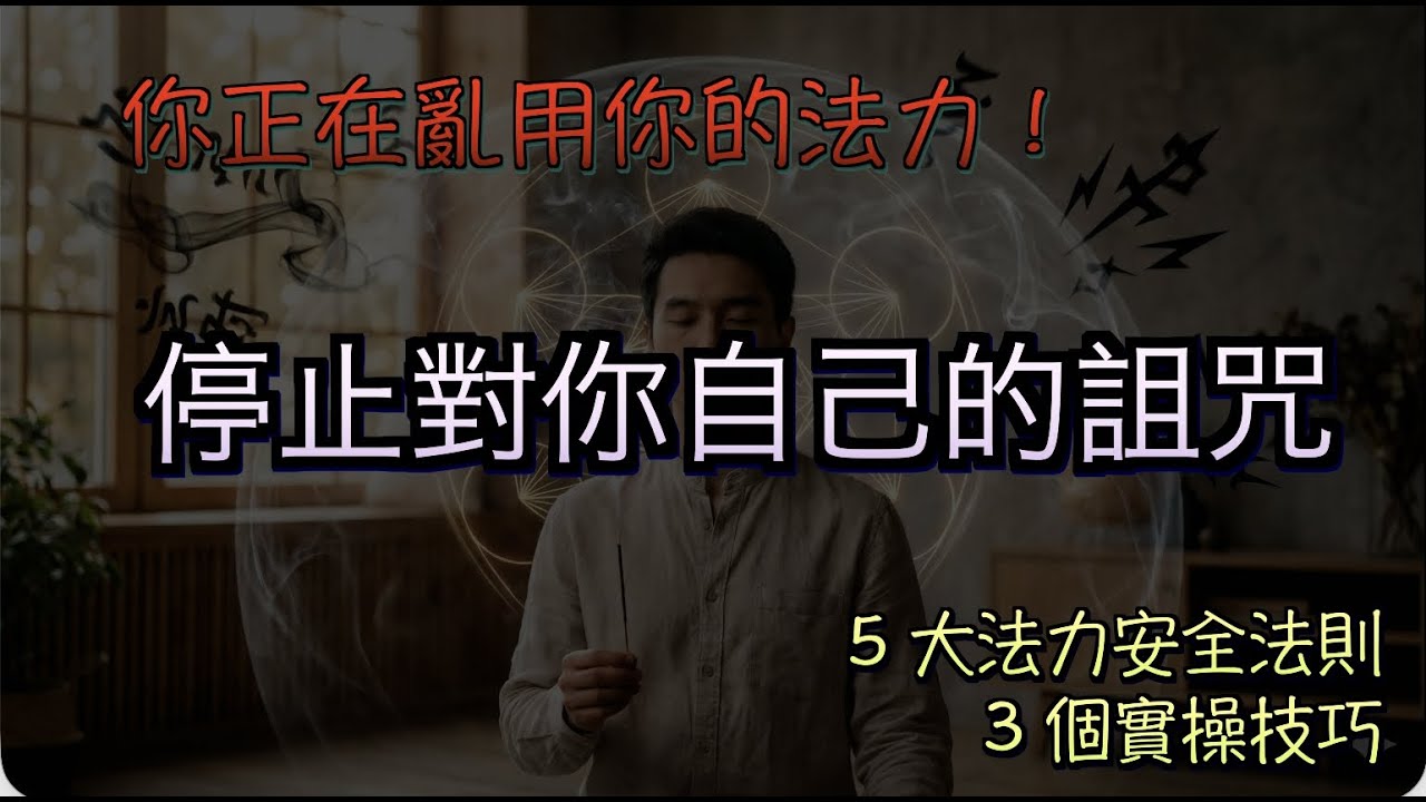 停止自我詛咒：你以為別人傷你，其實是你在傷自己