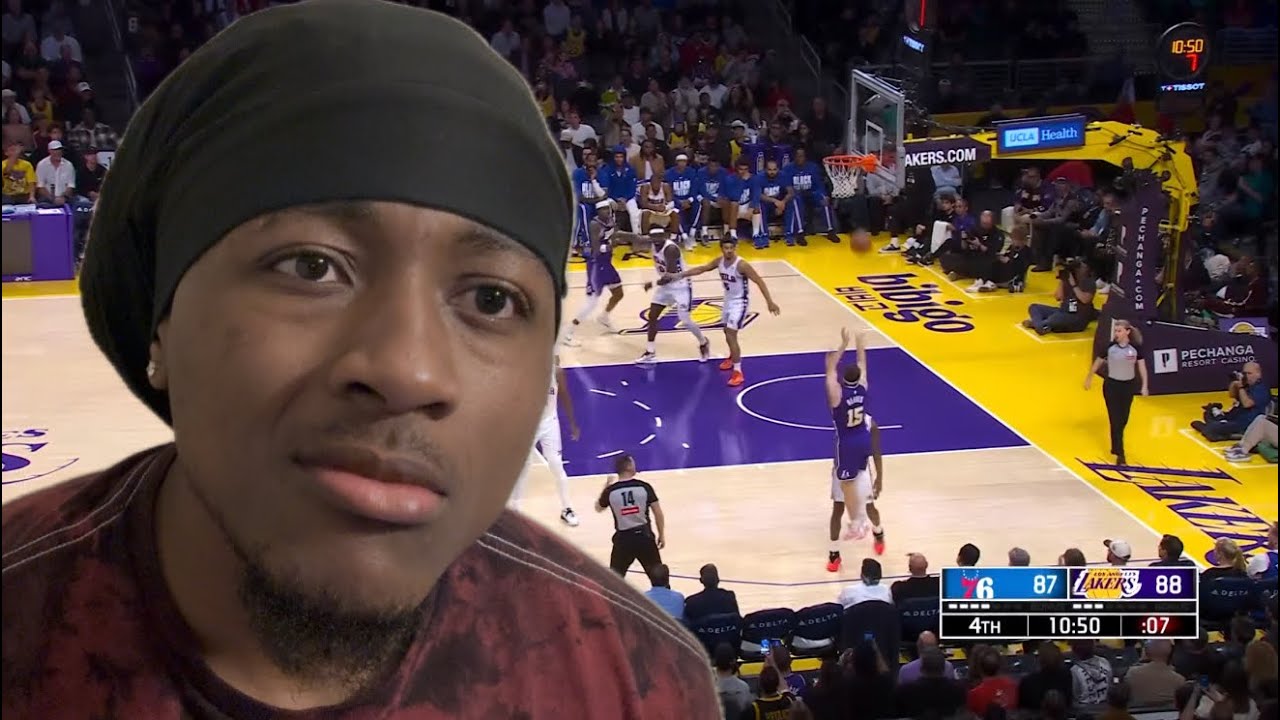 REAVES TAKEOVER! Lakers Hater Reacts To Lakers vs 76ers Full Game Highlights | 2026