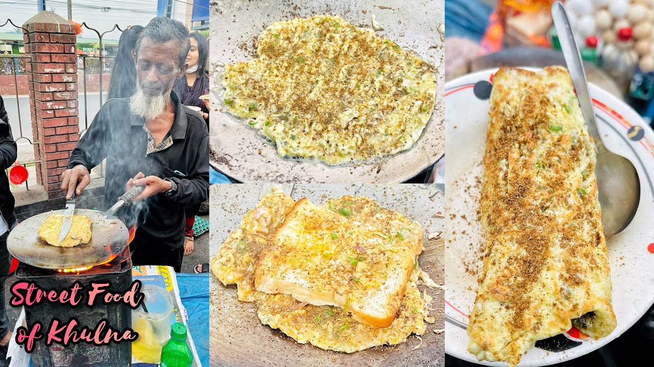 রাজহাঁসের ডিমের ঘুটা ১০০ টাকা 👍 হাঁস বা মুরগীর ডিম দিয়ে খেলে ২২ টাকা - খুলনা শহরের আজব খাবার ❤️