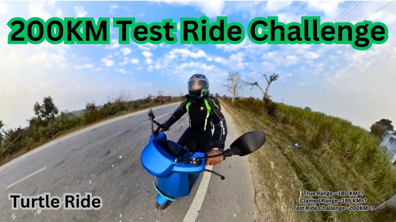 एक Full Charge में OLA S1 Pro Gen 2 से 200 KM का Challenge ? || Turtle Ride ||
