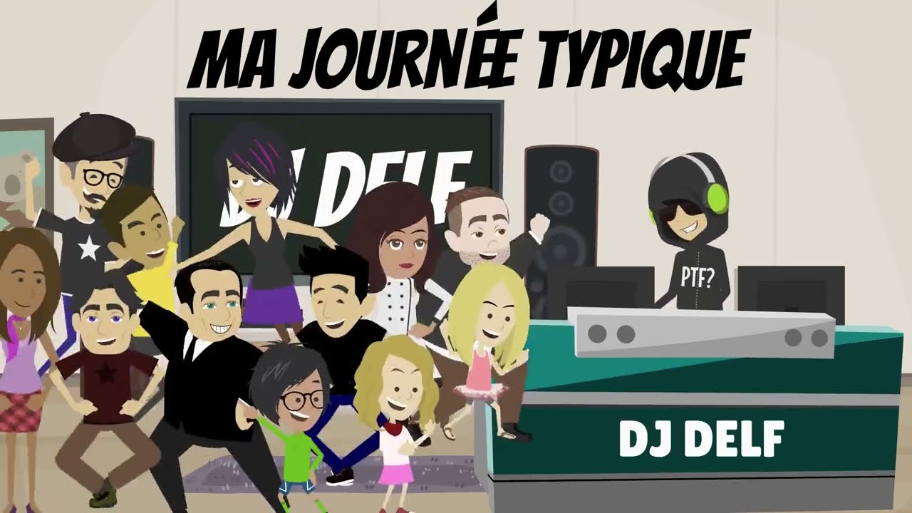 Ma journée typique - DJ DELF #etienne #rockyourclass #djdelf