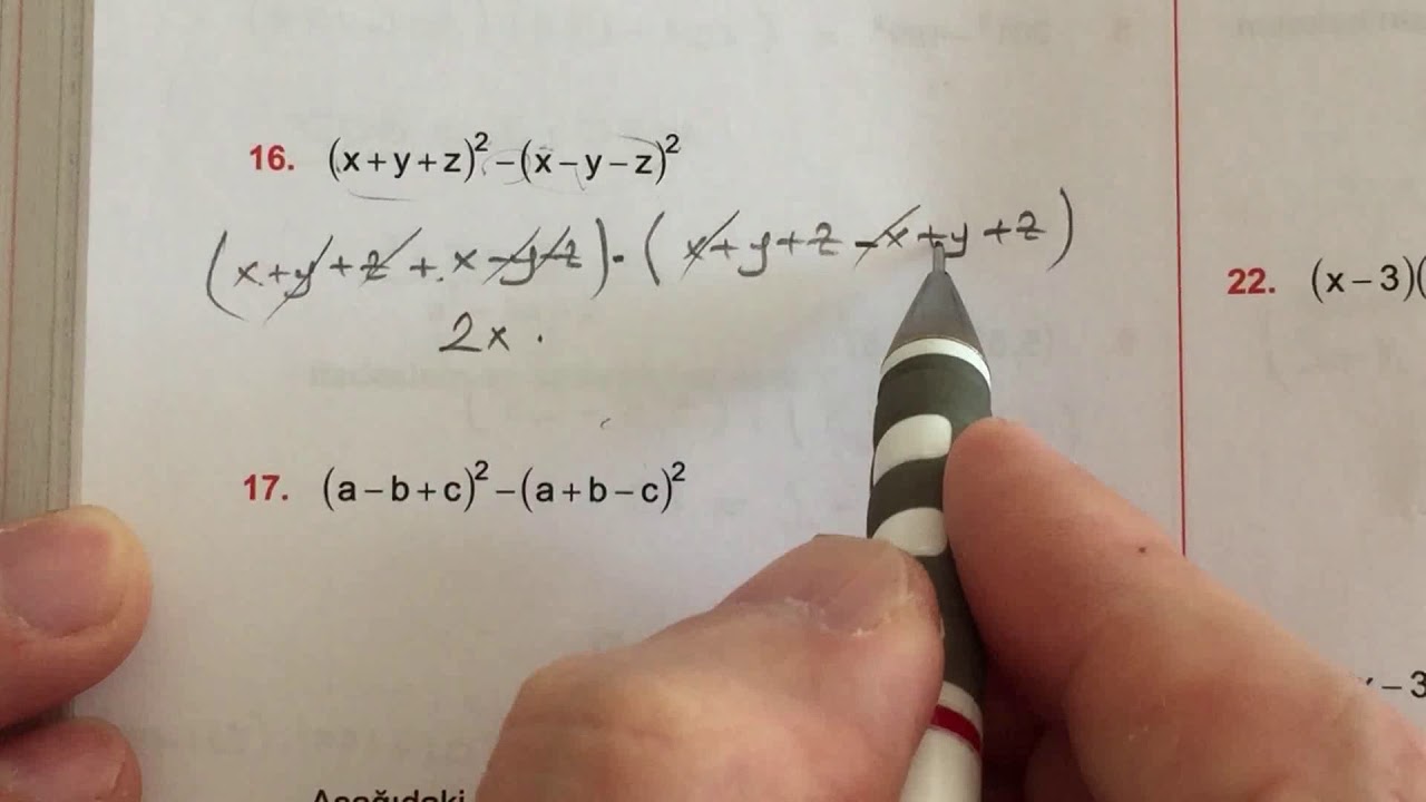 Çarpanlara ayırma müzikli hızlı soru çözümü