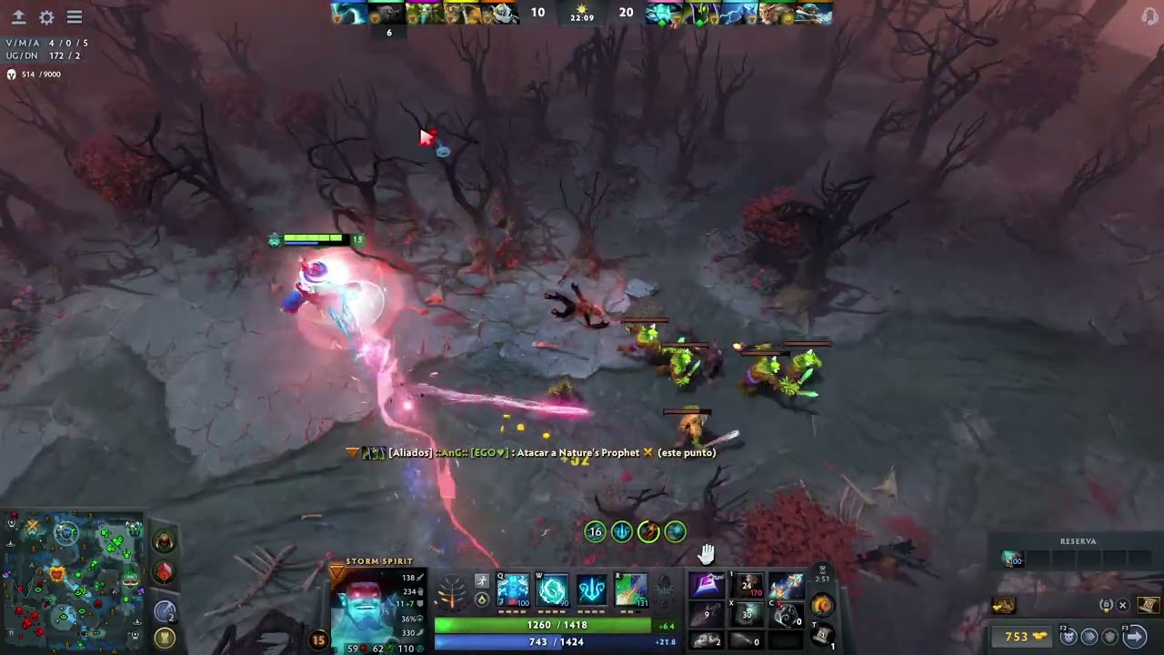 Storm Spirit Dota 2 4940 mmr