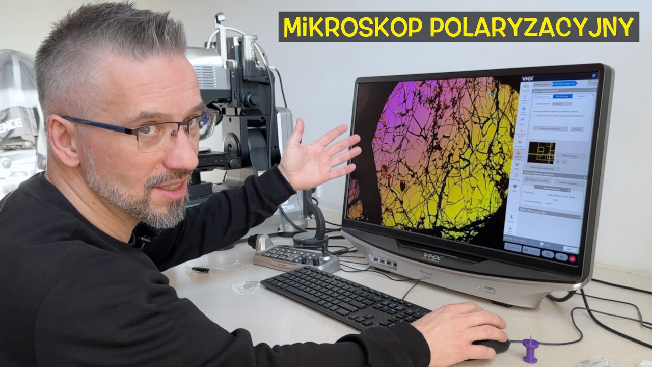 Jak wygląda meteoryt pod mikroskopem?