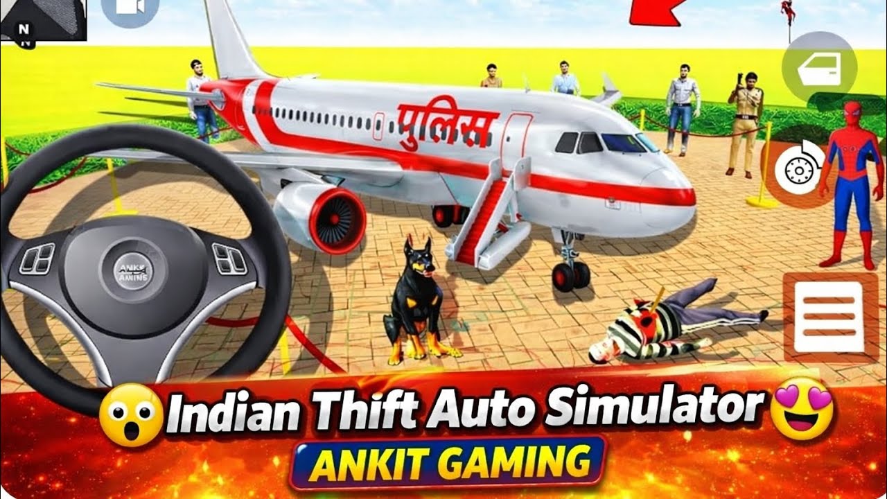 🔥 “Indian GTA Game Gameplay 😲 Indian Theft Auto Simulator | Ankit Gaming”