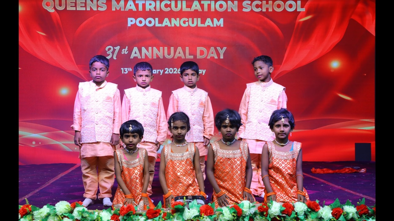 Thavaniyil Ennai Mayakkuriye | 31th Annual Day | Queens Matriculation School Poolangulam |2026