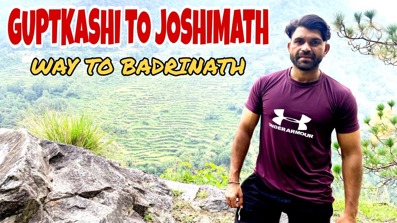 GUPTKASHI TO JOSHIMATH | WAY TO BADRINATH | GUPTKASHI TO JOSHIMATH BY BIKE | VLOG | OYE ROVER