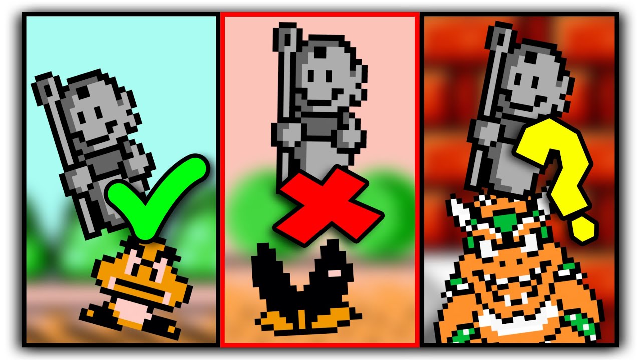 What Can Tanooki Mario Stomp?!