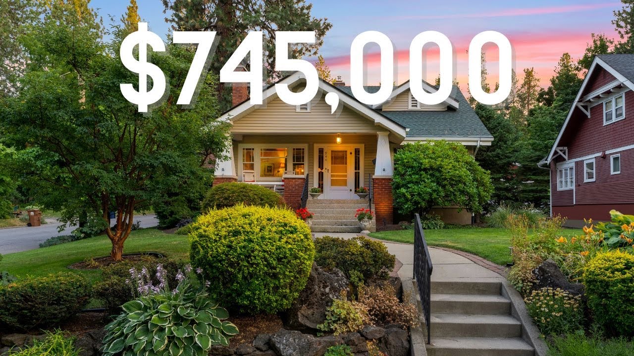 Cherished Spokane Craftsman| Spacious Kitchen & Hot Tub | Rockwood Neighborhood| Home Tour