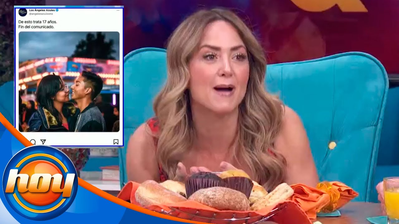 Andrea Legarreta defiende a Paco de Miguel y Los Ángeles Azules | Las calientitas | Programa Hoy