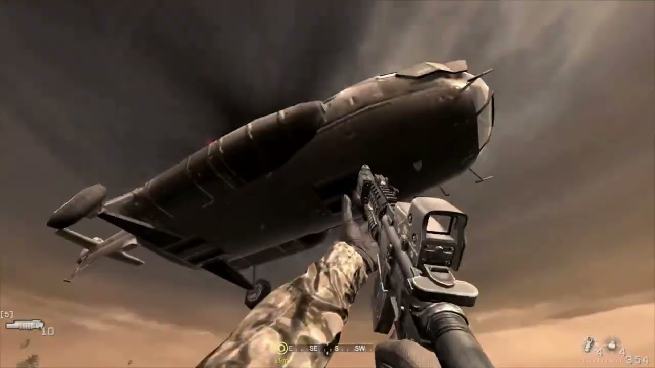 Part 2 Call of Duty 4 Modern Warfare What Happened CH-46 Sea Knight