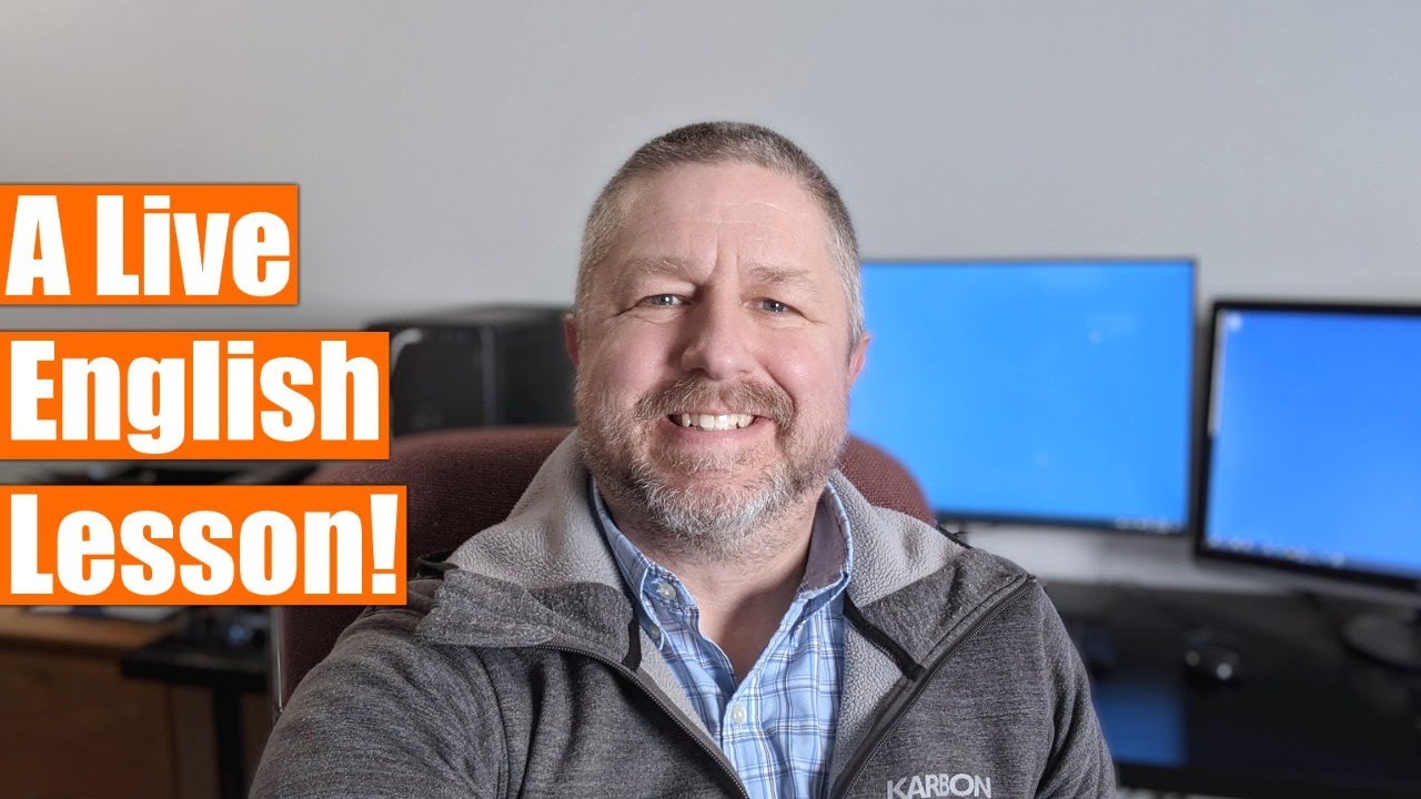 A Live English Question and Answer Lesson