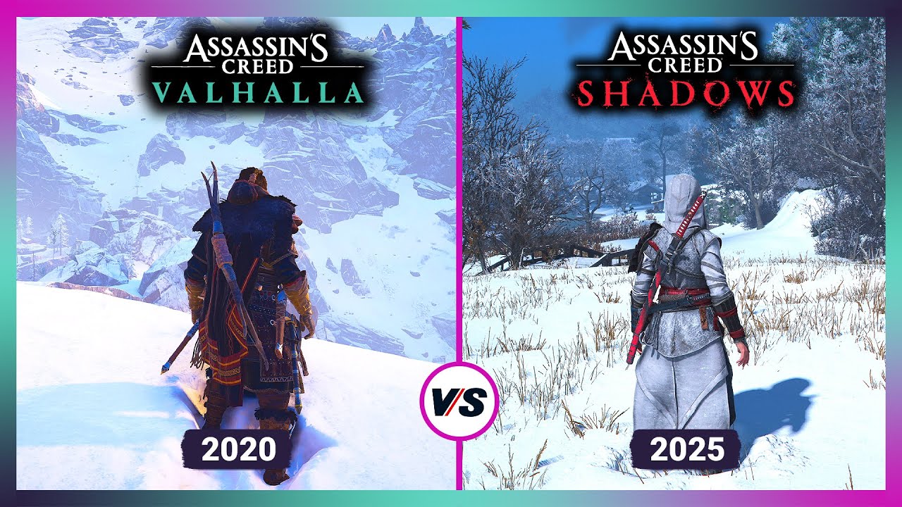 Assassin's Creed Shadows vs Assassin's Creed Valhalla - Ultimate Side By Side Comparison