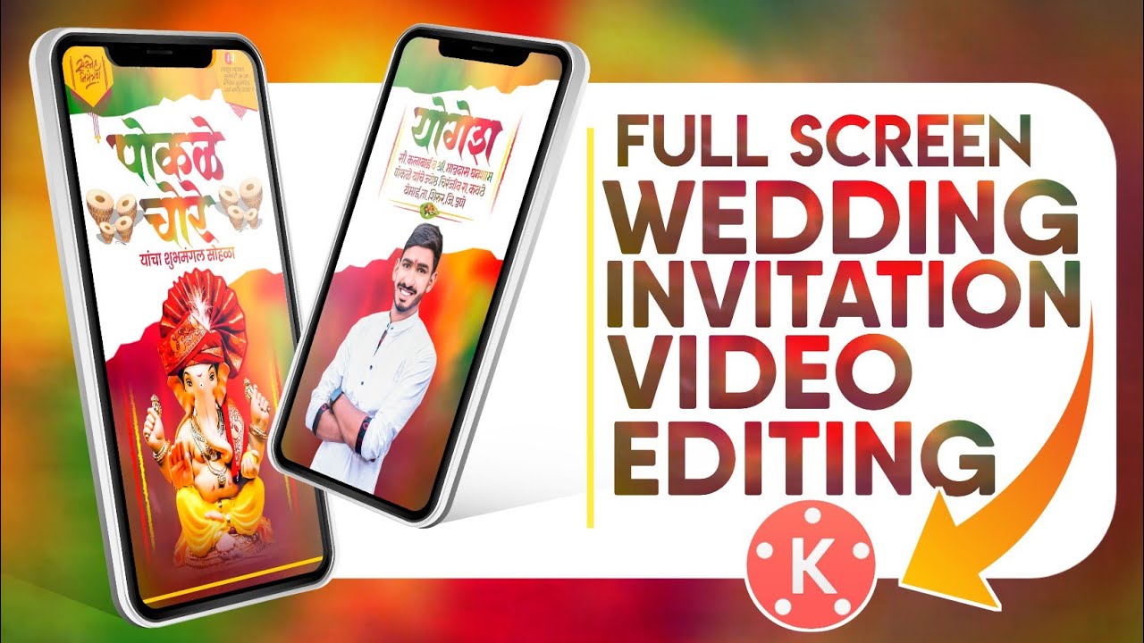 Wedding Invitation Video Editing In Kinemaster | Whatsapp Wedding Invitation Video Editing 2023
