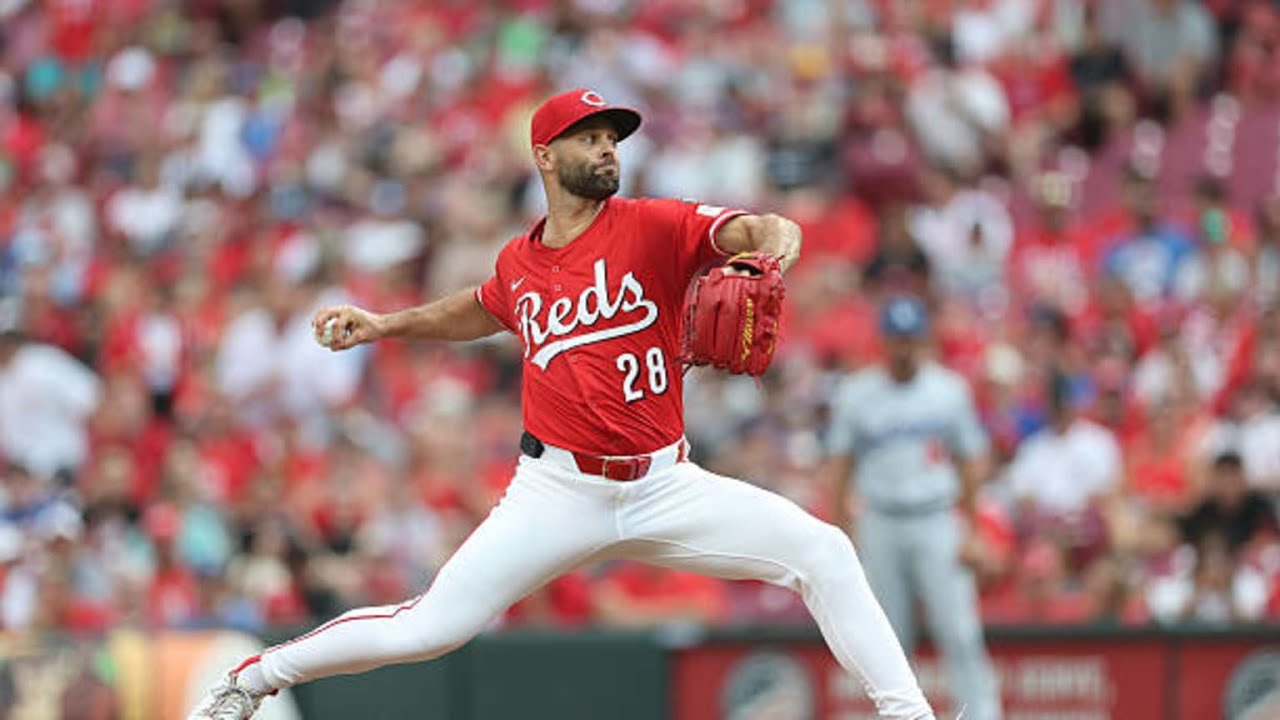 Nick Martinez strikes out 7 Dodgers over 6 innings on 7/30/25
