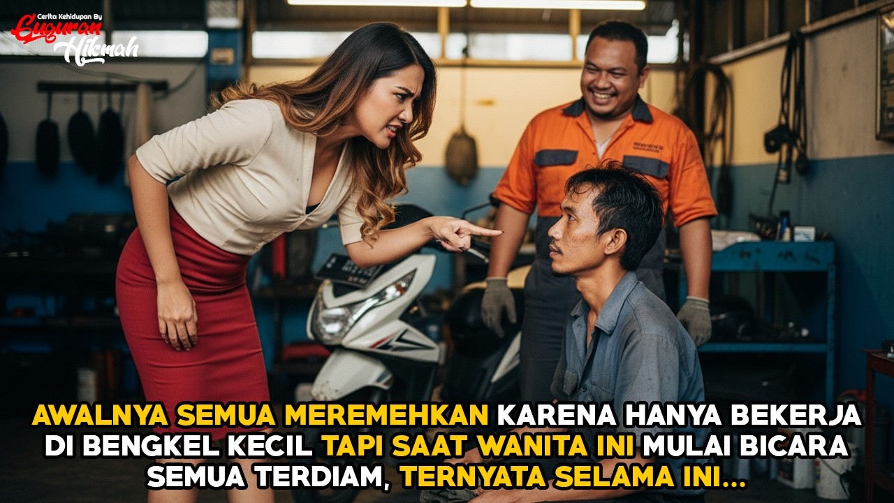 Motor Mahal Itu Menyala Sekali Putaran… Tapi Ucapan Wanita Itu Bikin Bengkel Mendadak Sunyi