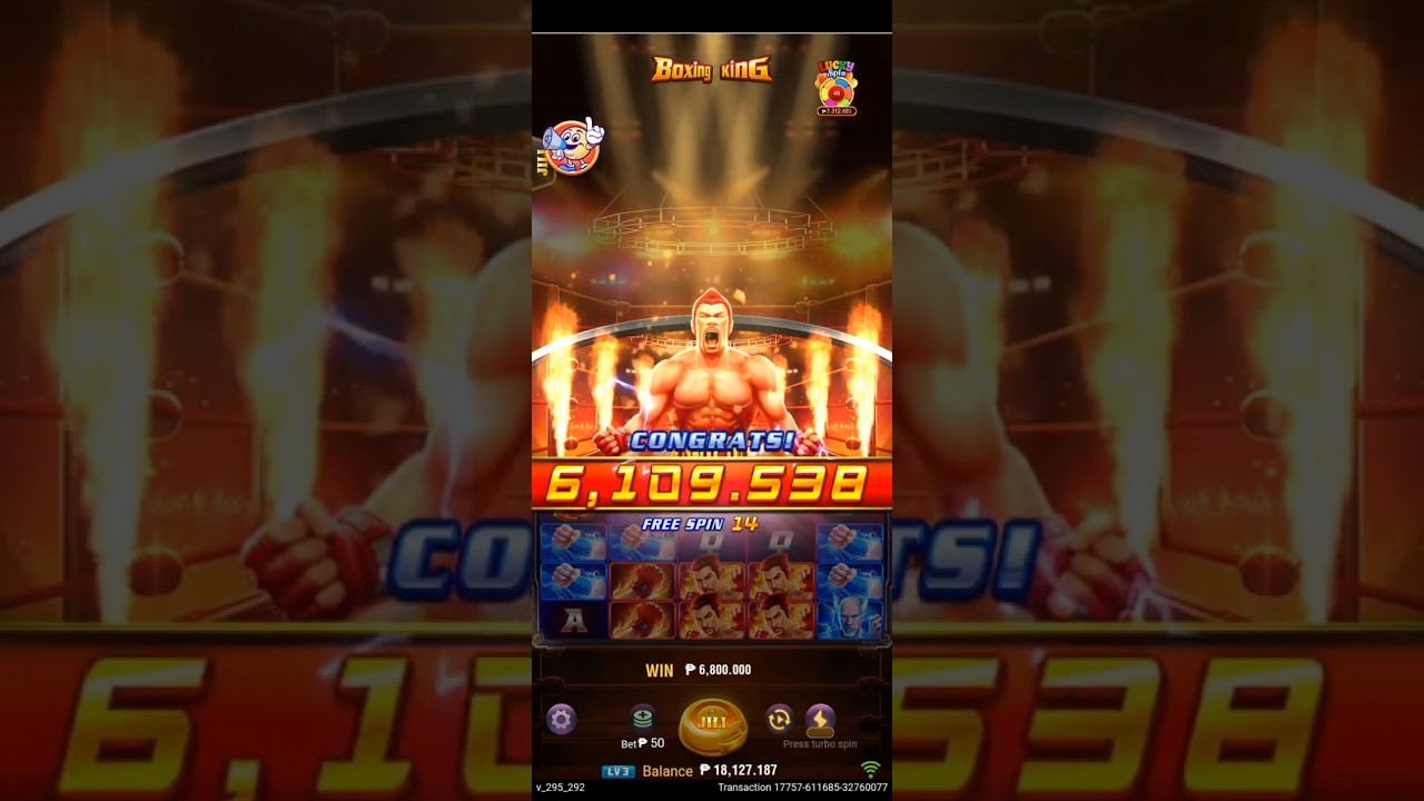 Boxing King - Jili #slot #slotscasinogames #casinogame #games