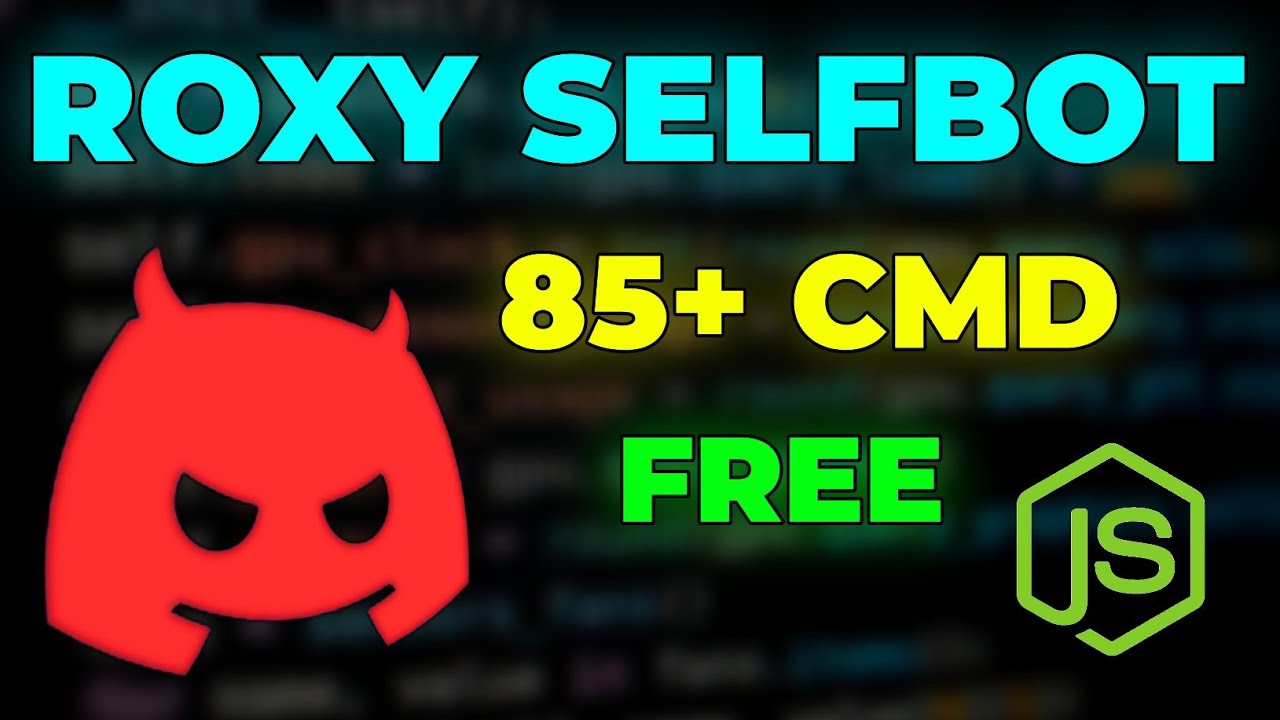 Discord Selfbot with 85+ Commands – Easy setup 🪄