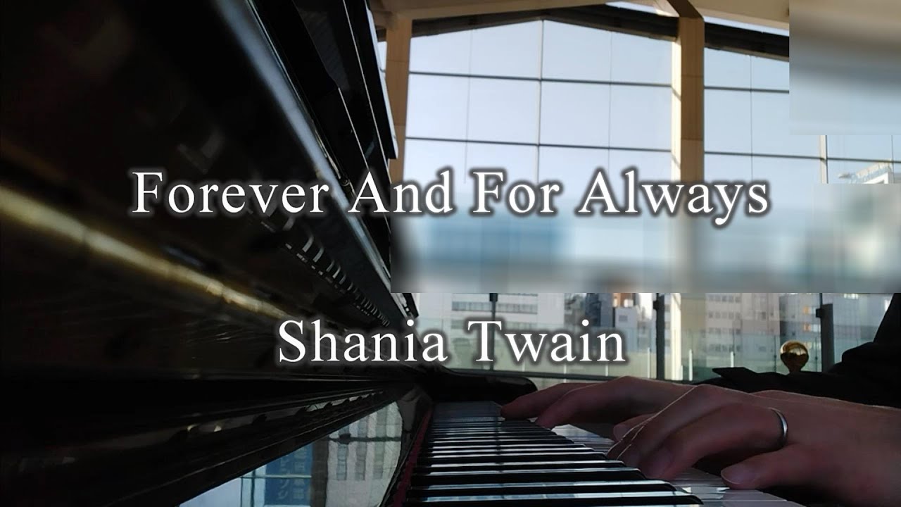 Forever And For Always - Shania Twain (Piano Cover at Takanawa Gateway Street Piano in March 2023)
