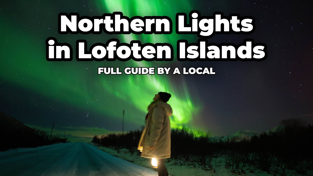 Northern Lights in Lofoten Islands, Full Travel Guide ( winter in the arctic - NORWAY )