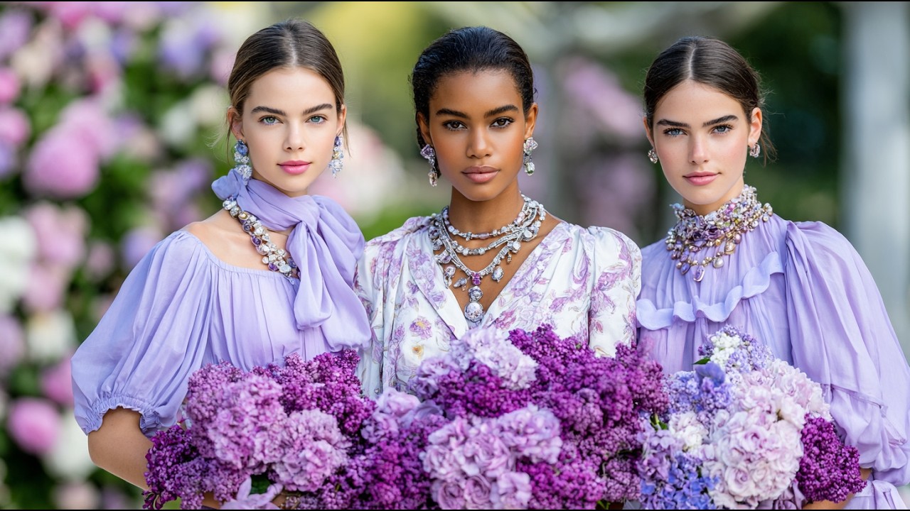 Весенняя коллекция Ralph Lauren 2026 | Лавандовый спрей и нежный сиреневый для романтического лет...
