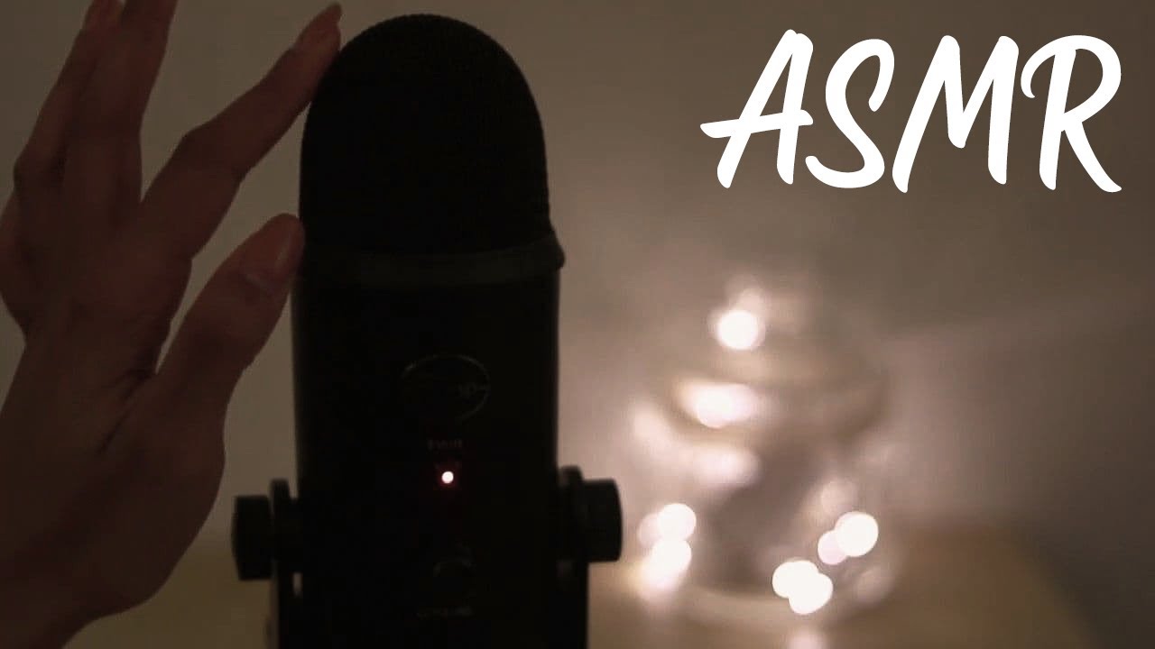 ASMR💤 Raw Blue Yeti Mic Sounds (Scratching, Rubbing, Tracing, No Talking)