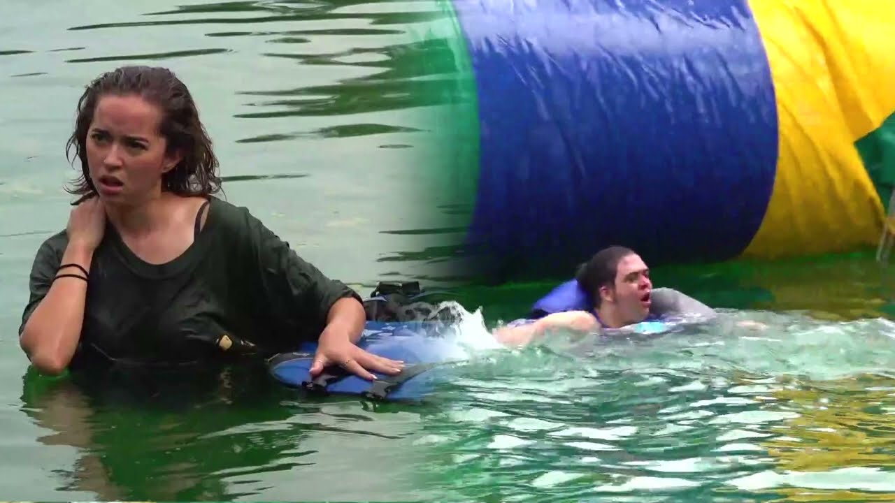 Maya & Zoil blob launch SlowMo + Aftermath - Shit Camp 2022