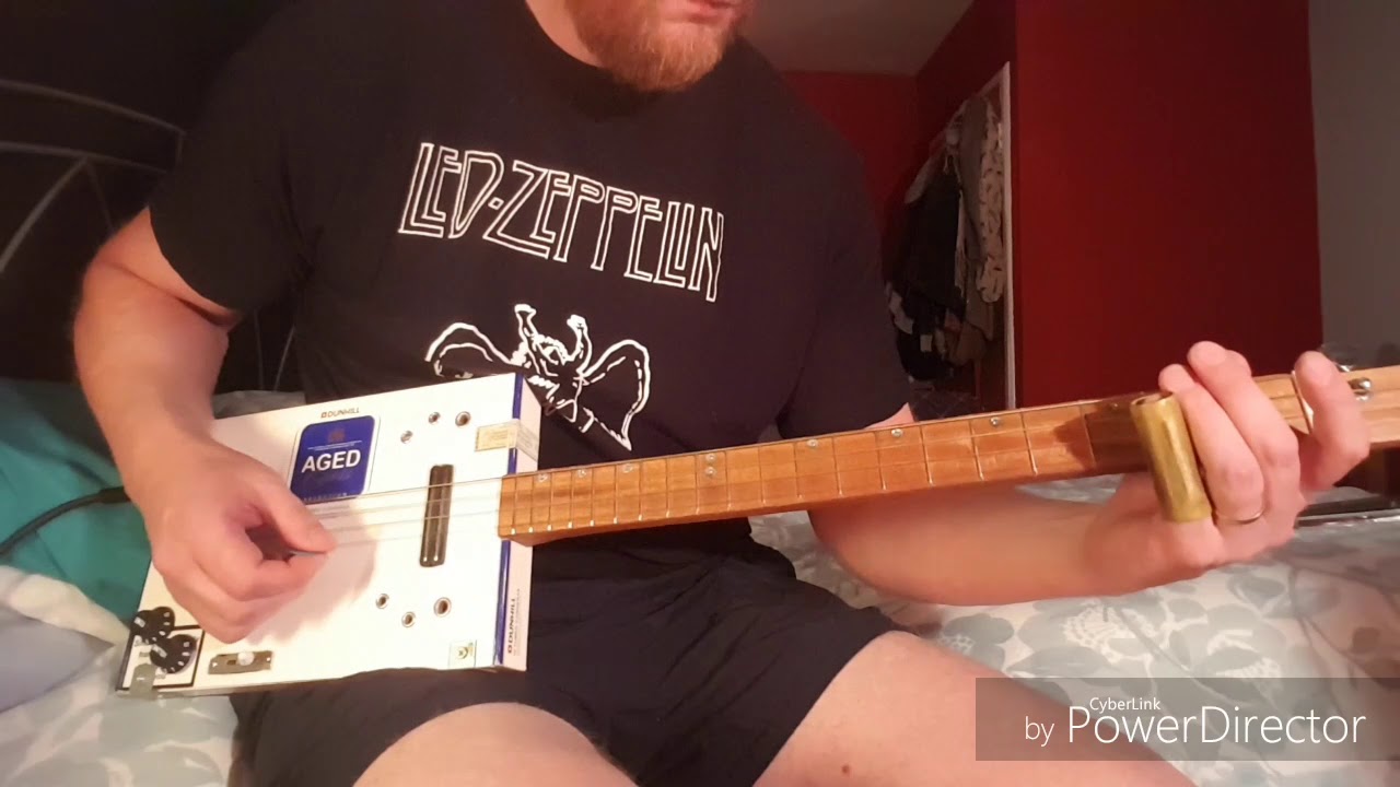 How to play You Can't Teach An Old Dog New Tricks by Seasick Steve on Cigar Box Guitar