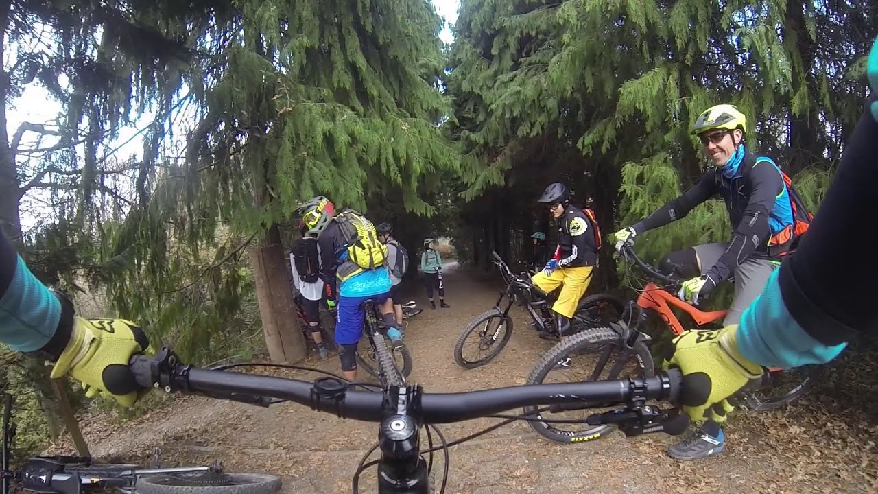 Chiesetta & cadute mtb