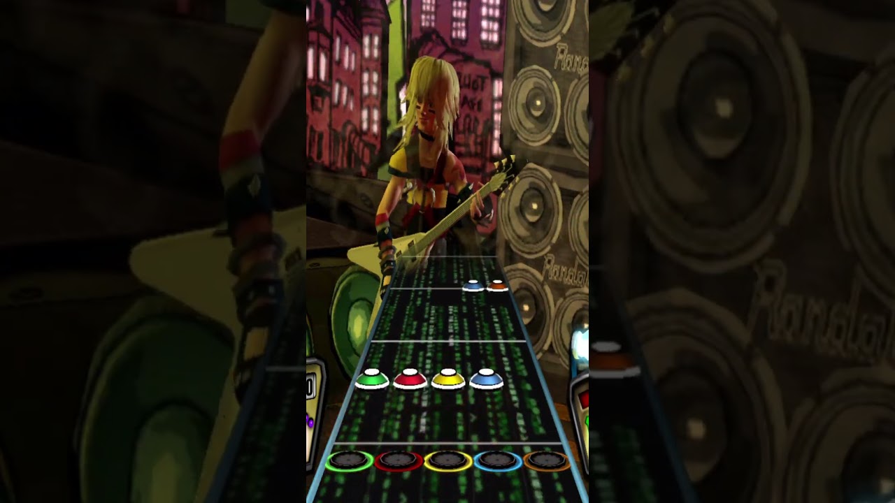 We Will Rock You no Guitar Hero. 