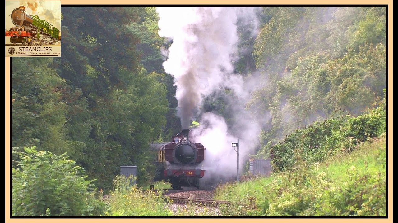 Brave Little Pannier Tank. L94 on the Dartmouth Steam Railway 4to7Sep.
