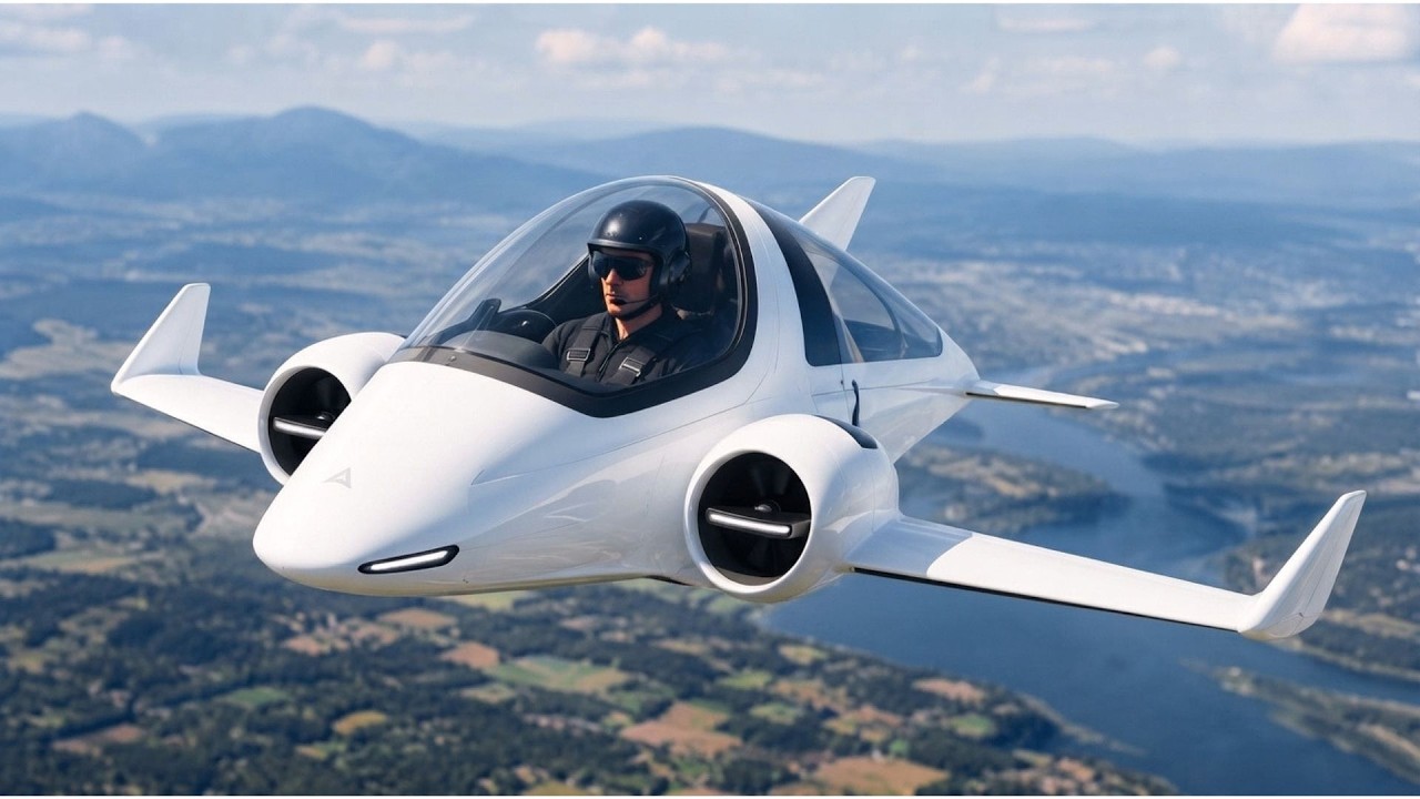 THIS NEW FLYING INVENTION FROM THE UNITED STATES WILL LEAVE YOU SPEECHLESS