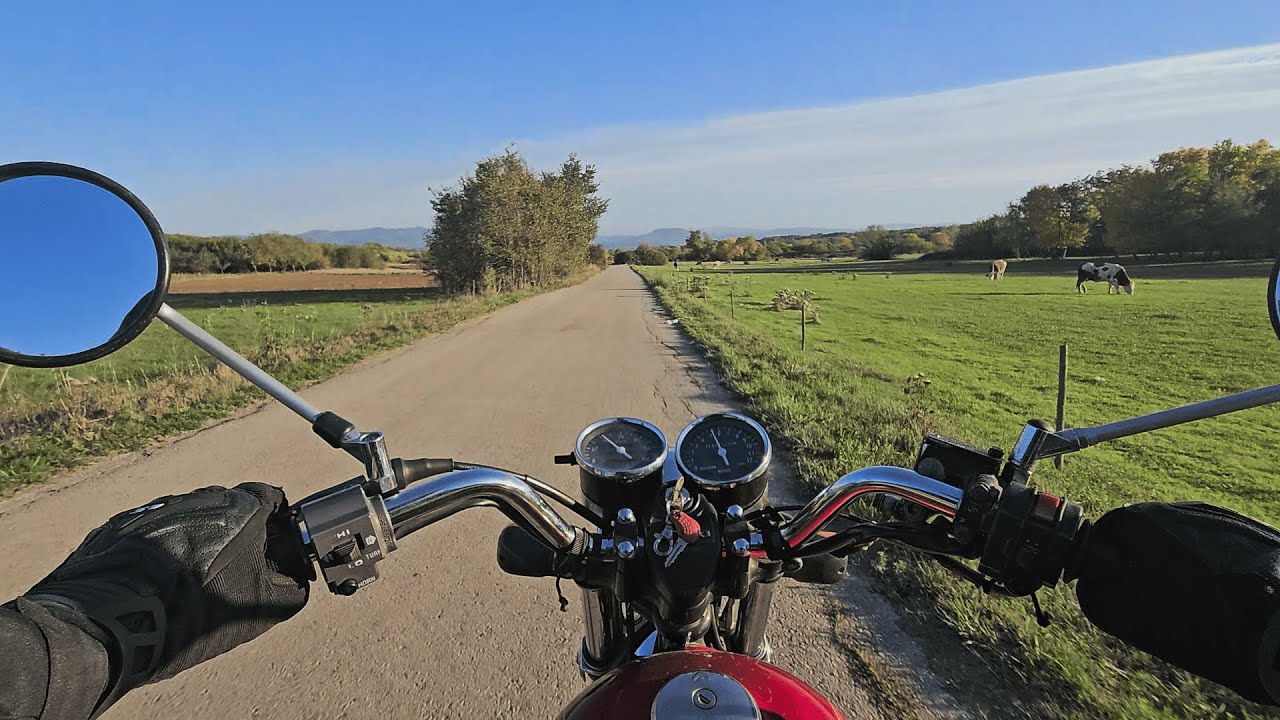 This Feels Like a Dream 🌿 | Motorcycle POV Ride Through Nature