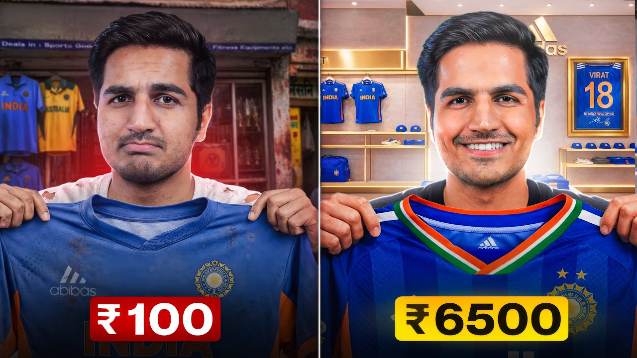Buying CHEAPEST vs MOST EXPENSIVE Cricket Jersey