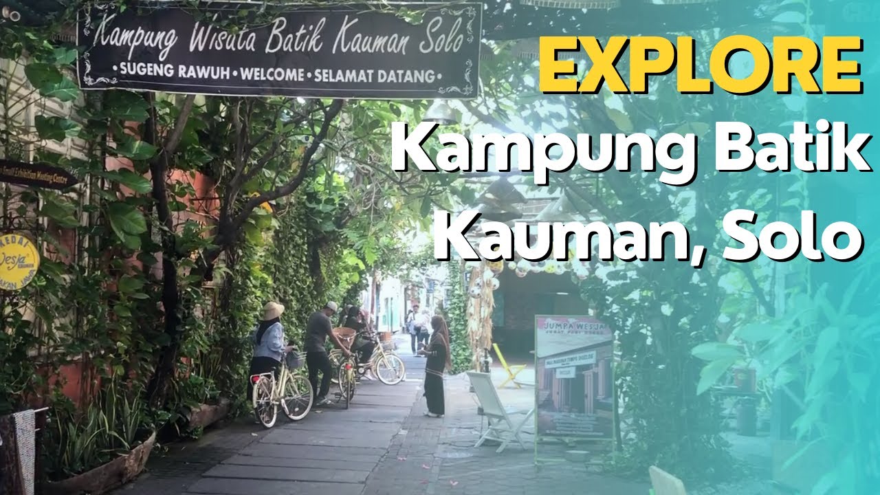 Explore Kampung Batik Kauman, Solo | Surakarta, Indonesia 🇮🇩