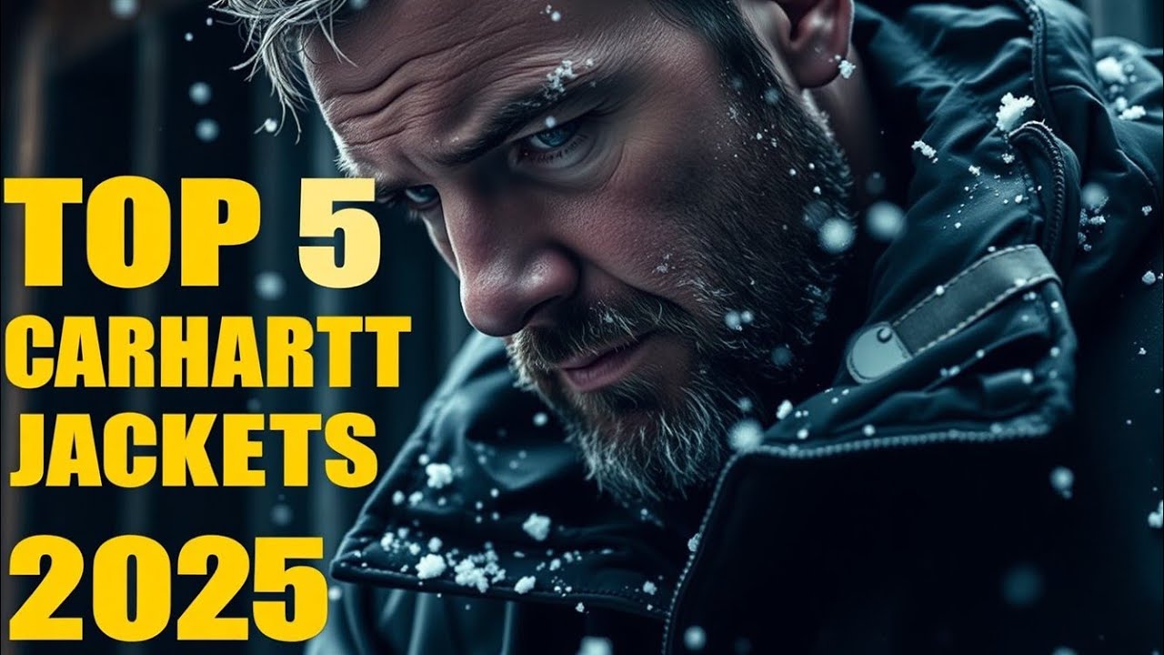 🔥 Top 5 Best Carhartt Jackets 2025 | Rugged, Durable & Built to Last! 🔥