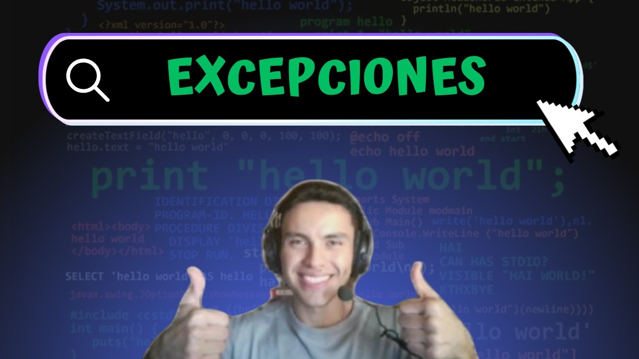 Java Exceptions Tutorial en Español | Guía básica de try catch finally