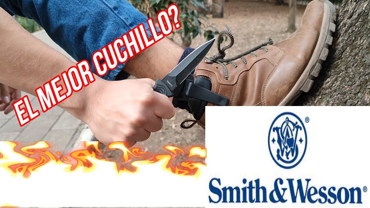 El mejor cuchillo de defensa personal/Smid&Wesson