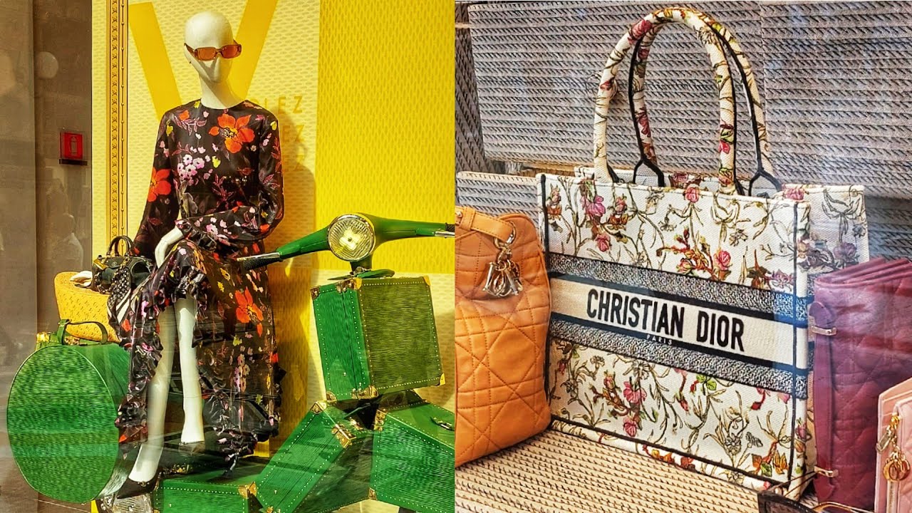 Dior, LV, Prada, Max Mara, Loro Piana, Armani Luxury Shopping Vlog.