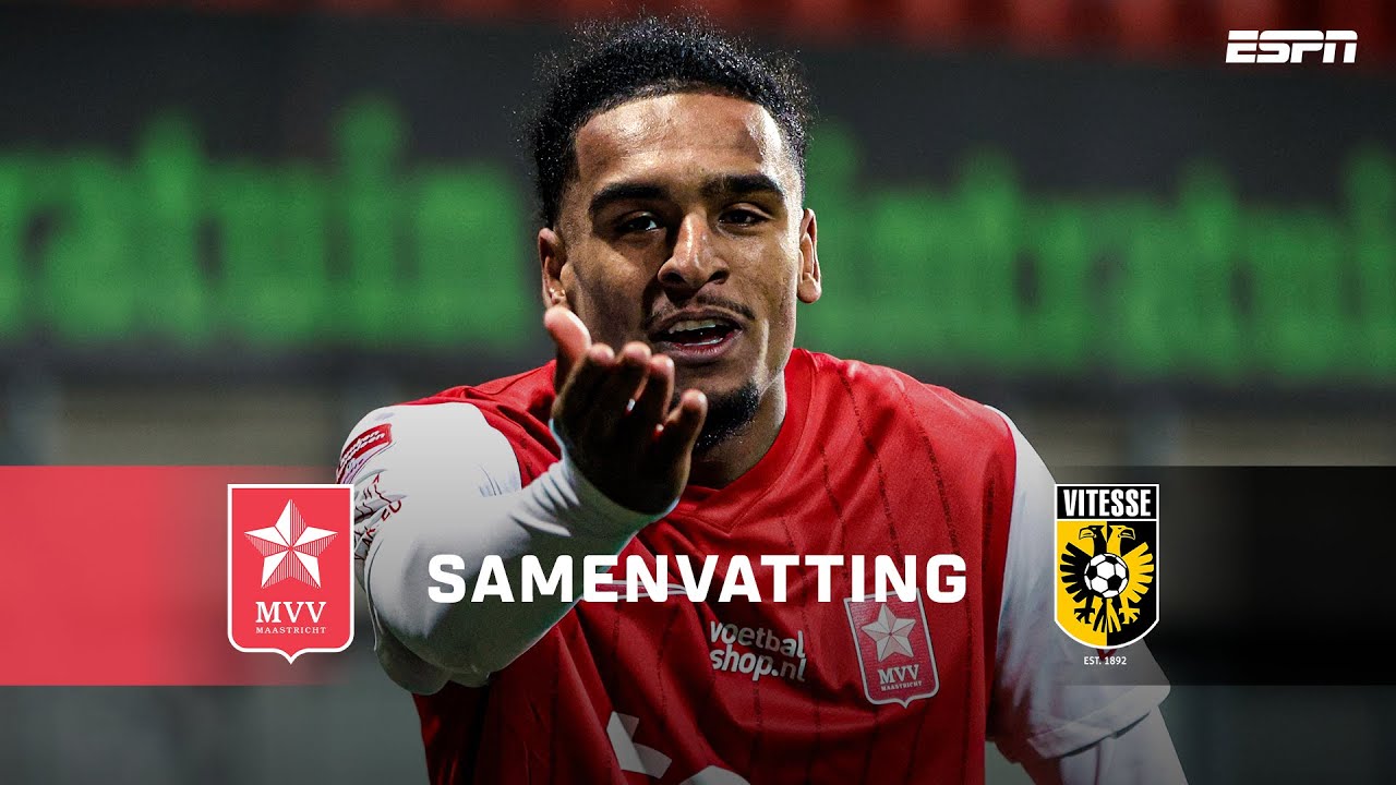 💫 Camil Mmaee met een HEERLIJKE KRUL & ZENUWSLOPEND SLOT 🥵  | Samenvatting MVV - Vitesse