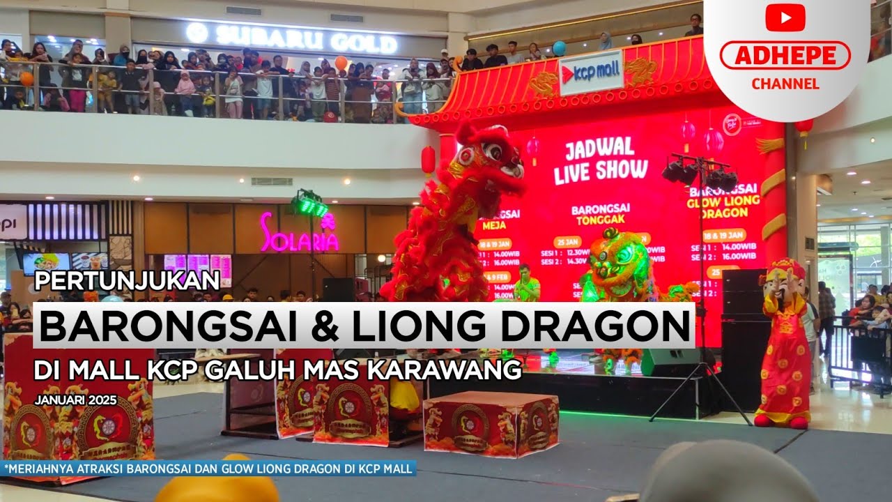 ATRAKSI BARONGSAI DI MALL KCP - GALUH MAS KARAWANG | 2025