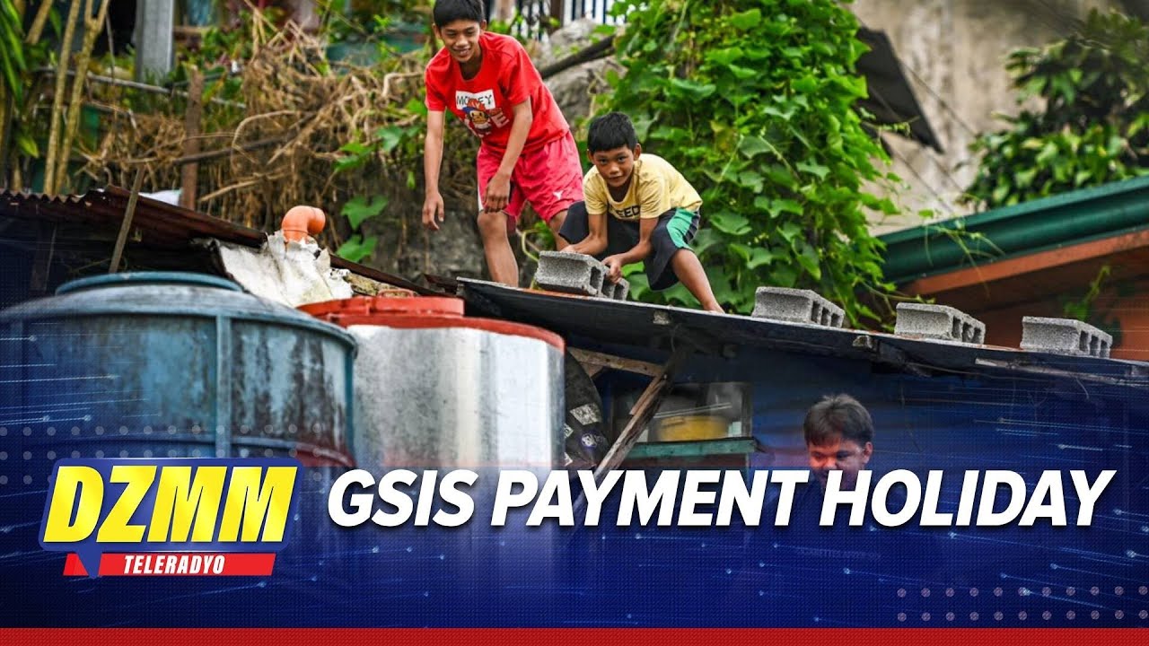 GSIS says emergency loans due to Tino, Uwan not payable until 2026 | DZMM Teleradyo