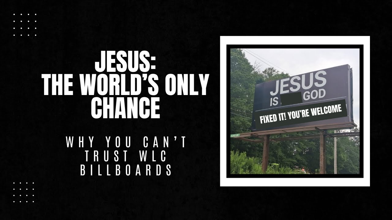 Jesus: The World's Only Chance
