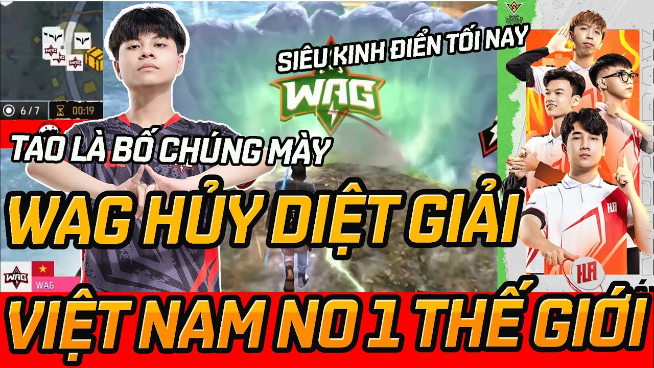 WAG Xbor Làm Bố Giải Đấu Thế Giới, Hủy Diệt Freefire FFWS Global Finals Khủng #freefire #VuaBooyah