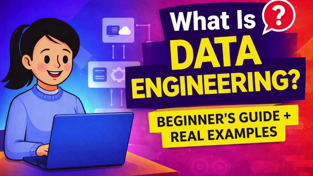 What is Data Engineering? A Complete Beginner&rsquo;s Guide (With Real Examples)