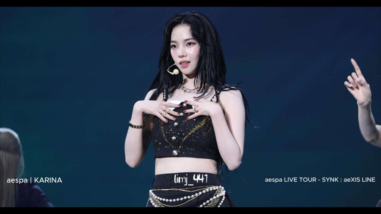 [4K] 250831 에스파 카리나 Dark Arts 직캠 | 2025 SYNK : aeXIS LINE aespa Karina Fancam
