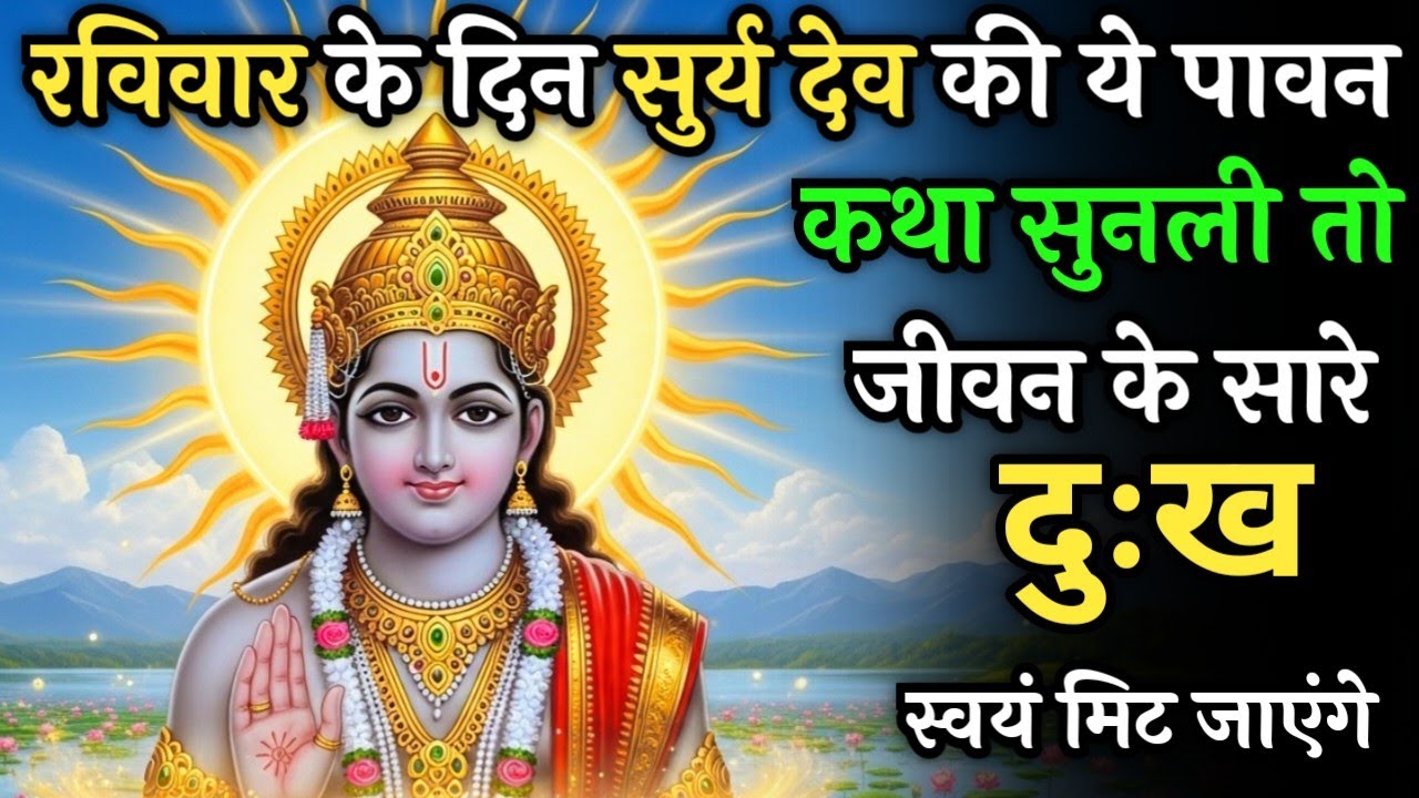रविवार को सूर्य देव की इस दिव्य कथा को सुनने मात्र से होगा बड़े से बड़े दुखों का नाश | Ravivar Vrat 